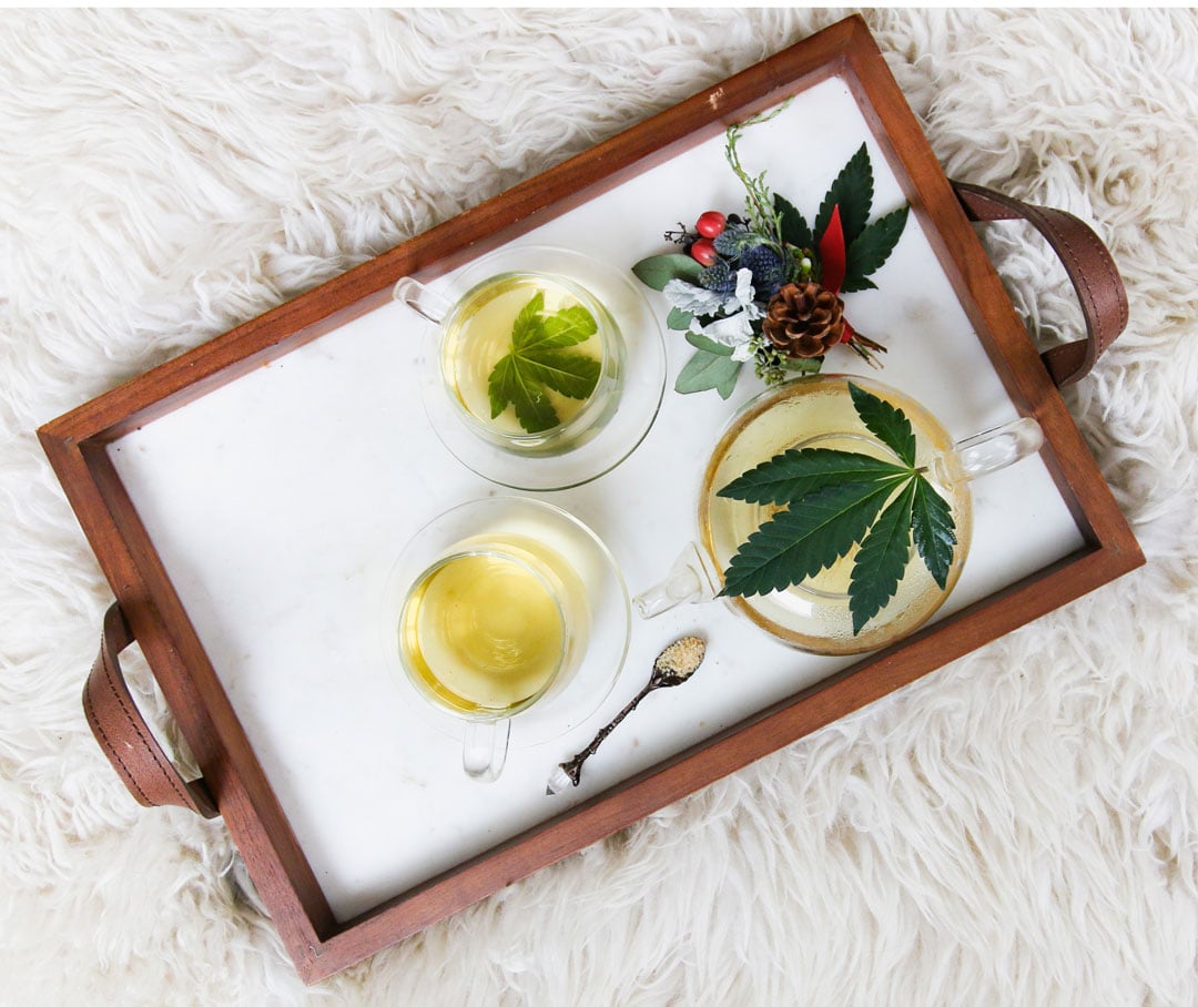 ecco come preparare una tisana a base di cannabis e ricca di cbd